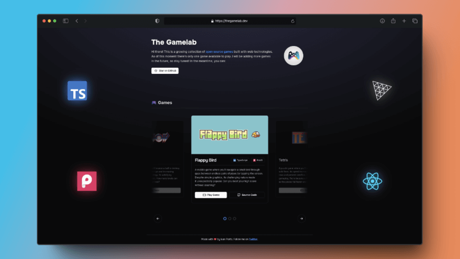 Preview of the project "The Gamelab"